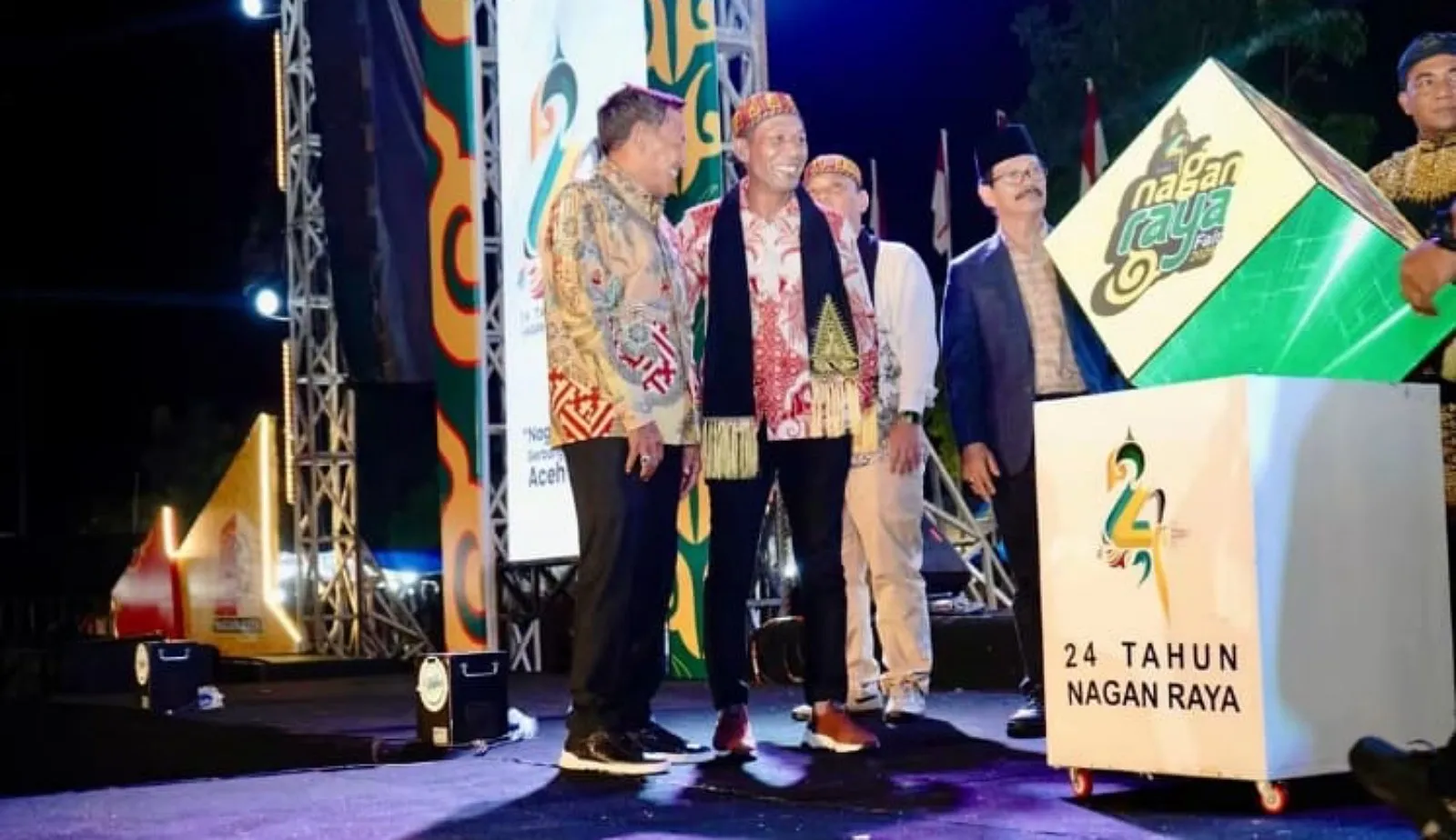 Ketua DPR Aceh Zulfadhli hadiri peringatan HUT ke-24 Kabupaten Nagan Raya