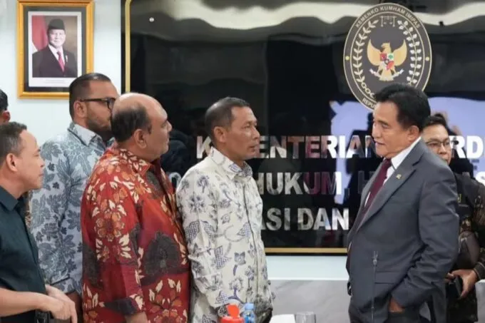 Bahas revisi UUPA, Ketua DPRA Zulfadhli temui Menko Yusril Ihza Mahendra