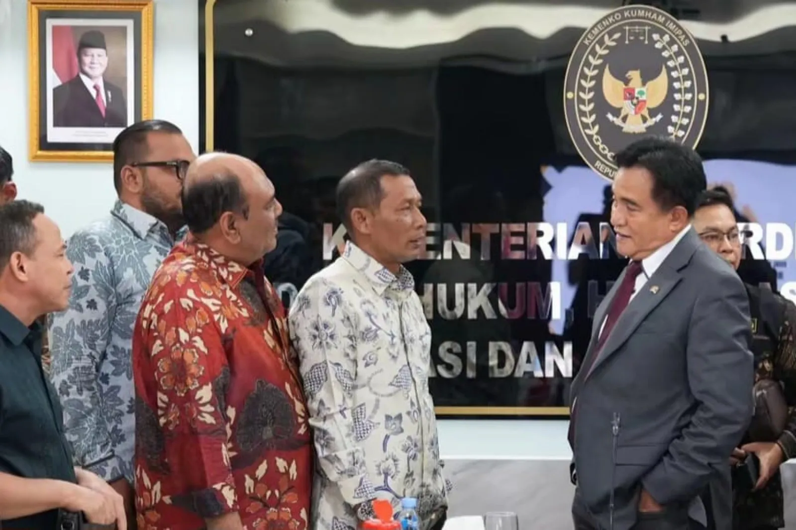 Bahas revisi UUPA, Ketua DPRA Zulfadhli temui Menko Yusril Ihza Mahendra