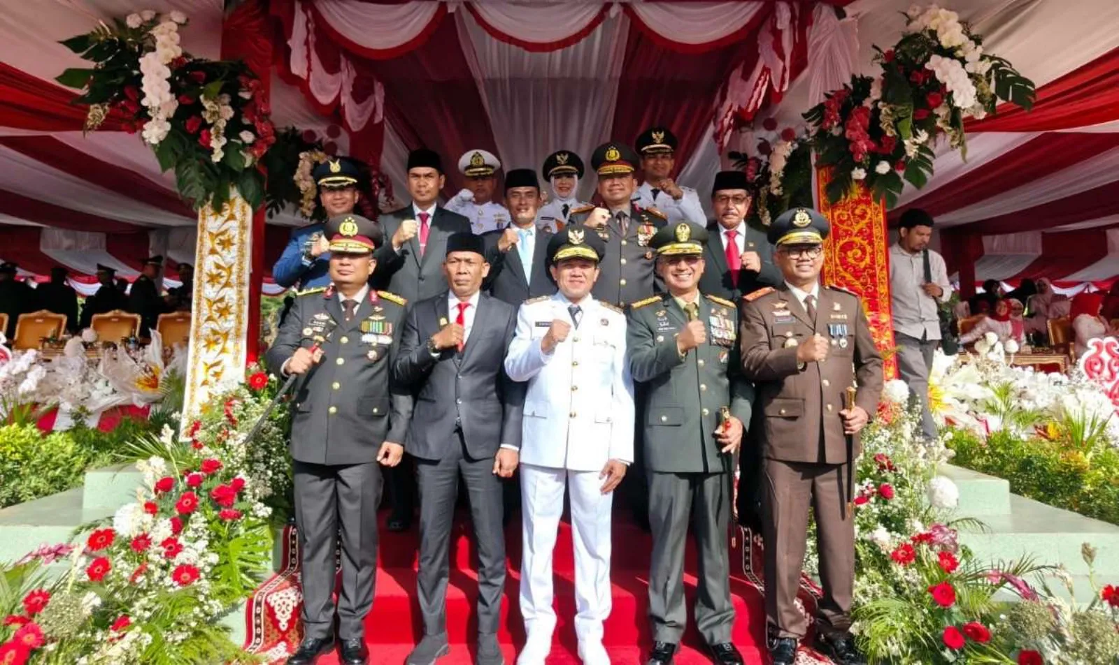 Ketua DPR Aceh baca teks proklamasi di HUT RI ke-81