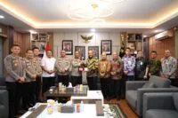 Direksi Bank Aceh silaturahmi ke Polda, Fadhil Ilyas : pererat hubungan kelembagaan