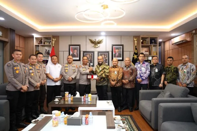 Direksi Bank Aceh silaturahmi ke Polda, Fadhil Ilyas : pererat hubungan kelembagaan